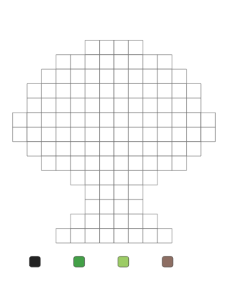 Tree Color by Number