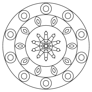Easy Mandala #13