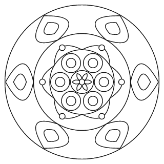 Easy Mandala #14