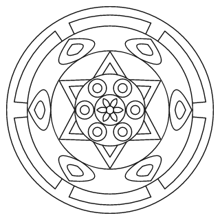 Easy Mandala #16