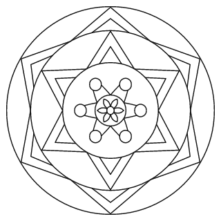 Easy Mandala #17