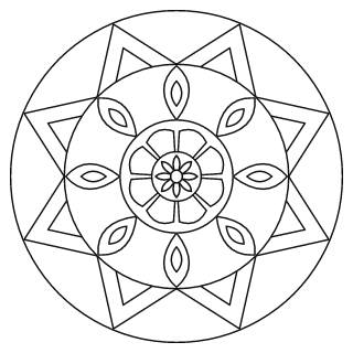Easy Mandala #20