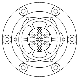 Easy Mandala #29