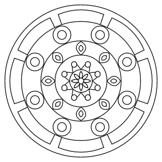 Easy Mandala #30