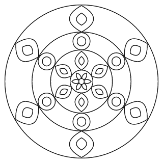 Easy Mandala #32