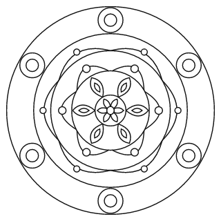 Easy Mandala #33