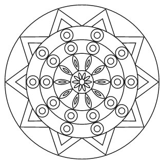 Easy Mandala #4
