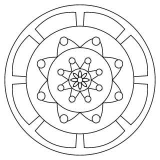 Easy Mandala #41