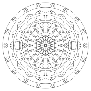 Hard Mandala #14