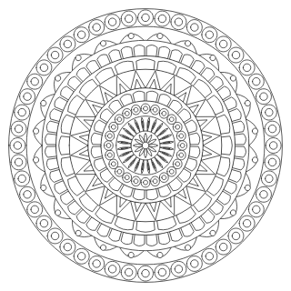 Hard Mandala #25