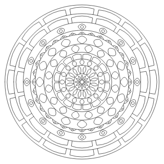 Hard Mandala #34