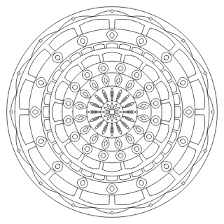 Hard Mandala #38