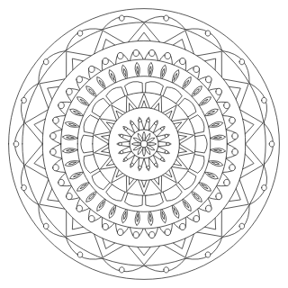 Hard Mandala #40