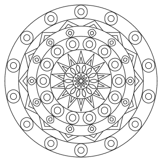 Medium Mandala #10