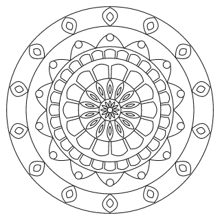Medium Mandala #16