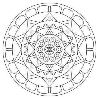 Medium Mandala #25