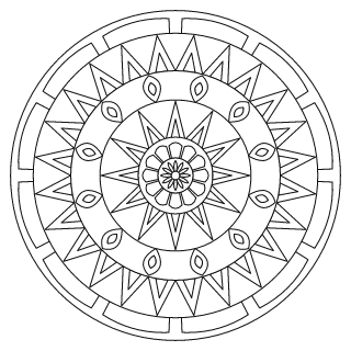 Medium Mandala #27