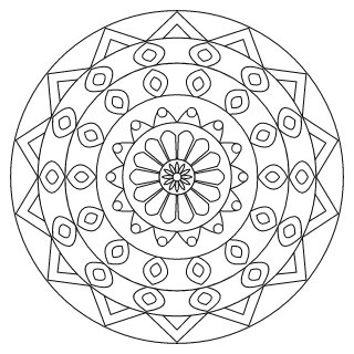 Medium Mandala #33