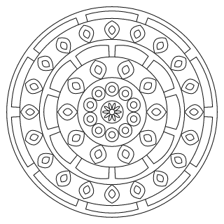 Medium Mandala #43