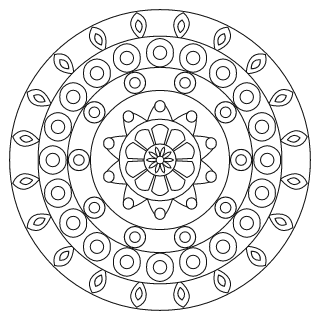 Medium Mandala #47
