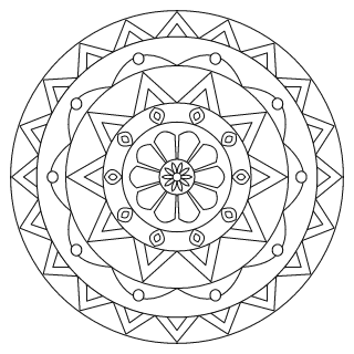 Medium Mandala #49