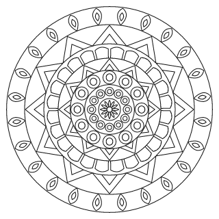 Medium Mandala #54