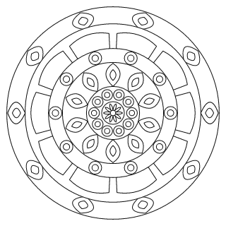 Medium Mandala #58