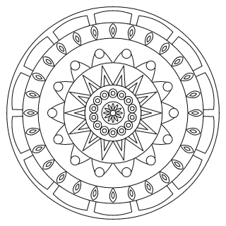 Medium Mandala #6