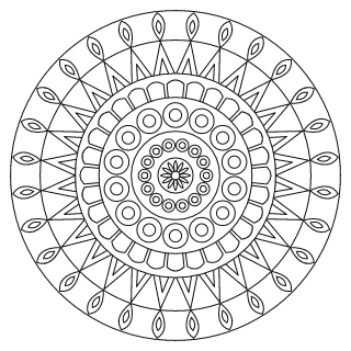 Medium Mandala #60